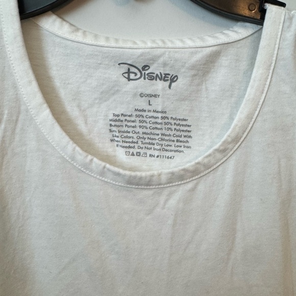 Disney White and Yellow Lion King Tank Top - Picture 2 of 3